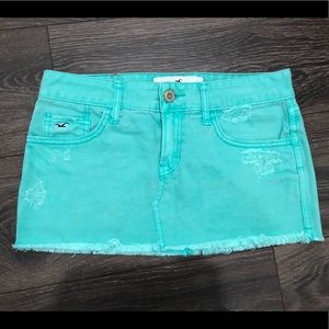 Hollister NWOT Skirt Teal